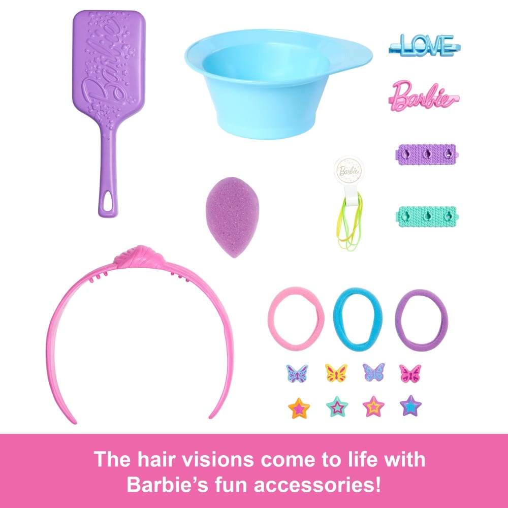 Mattel Barbie Tête à Coiffer Blonde avec Accessoires – 3A+