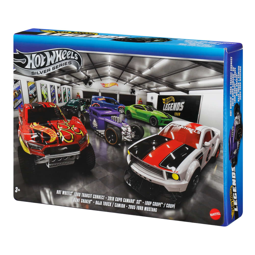 Mattel Hot Wheels Multipack Legends 6 Véhicules – 3A+