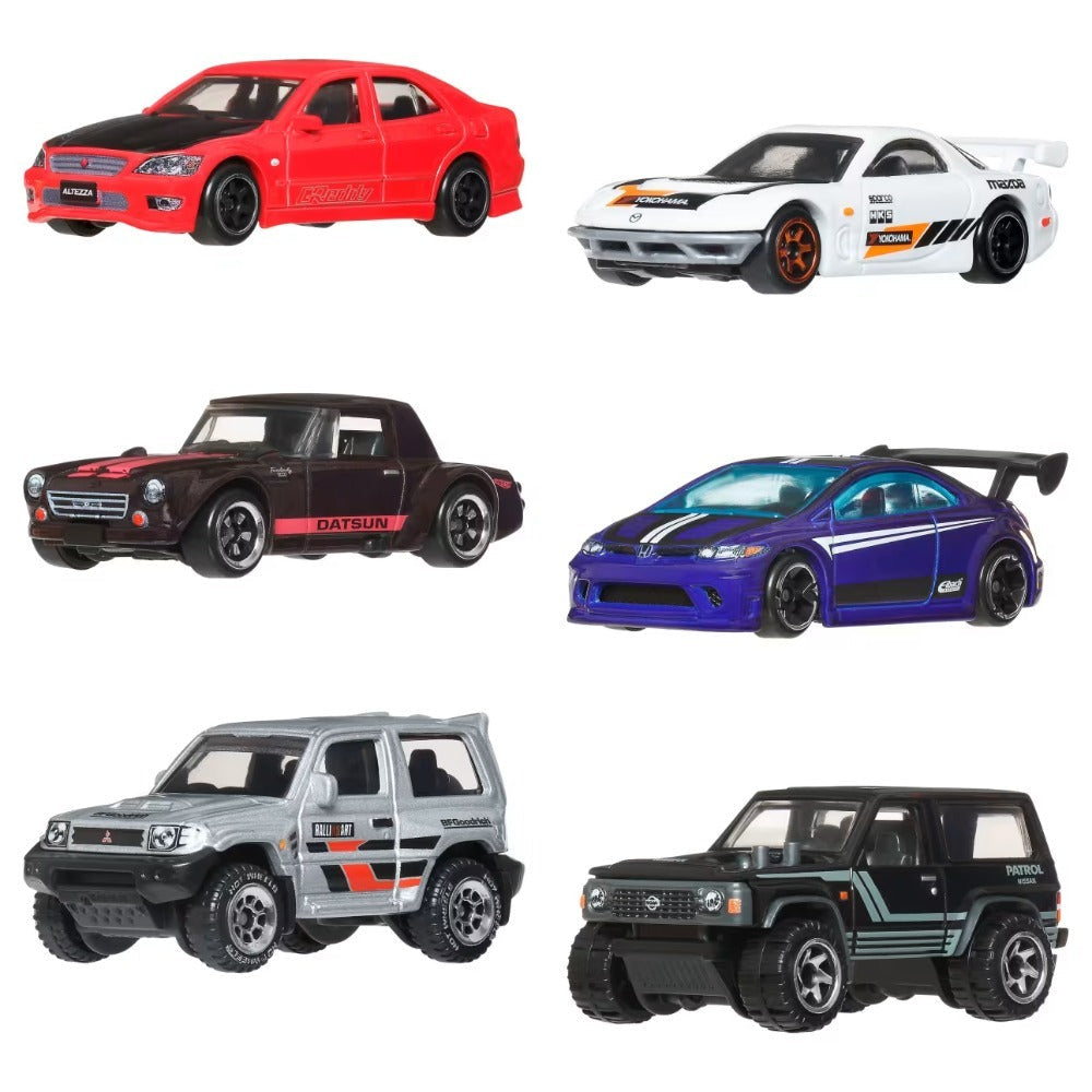 Mattel Hot Wheels Multipack Zamac 6 Véhicules – 3A+