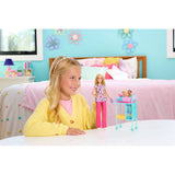 Mattel Barbie Coffret Pédiatre Poupée Blonde et 2 Bébés – 3A+