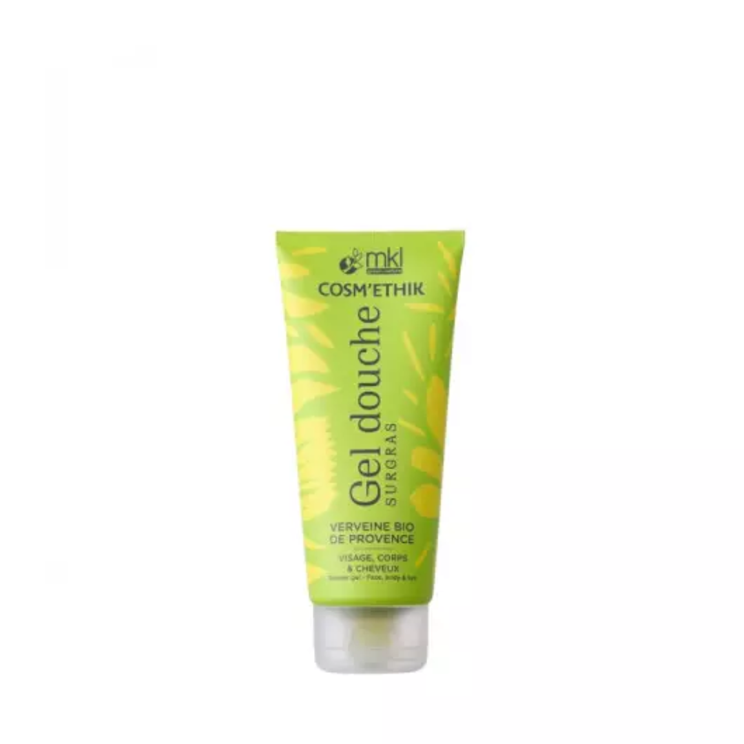 MKL Cosm'ethik gel douche verveine bio de Provence 200 ml, flacon