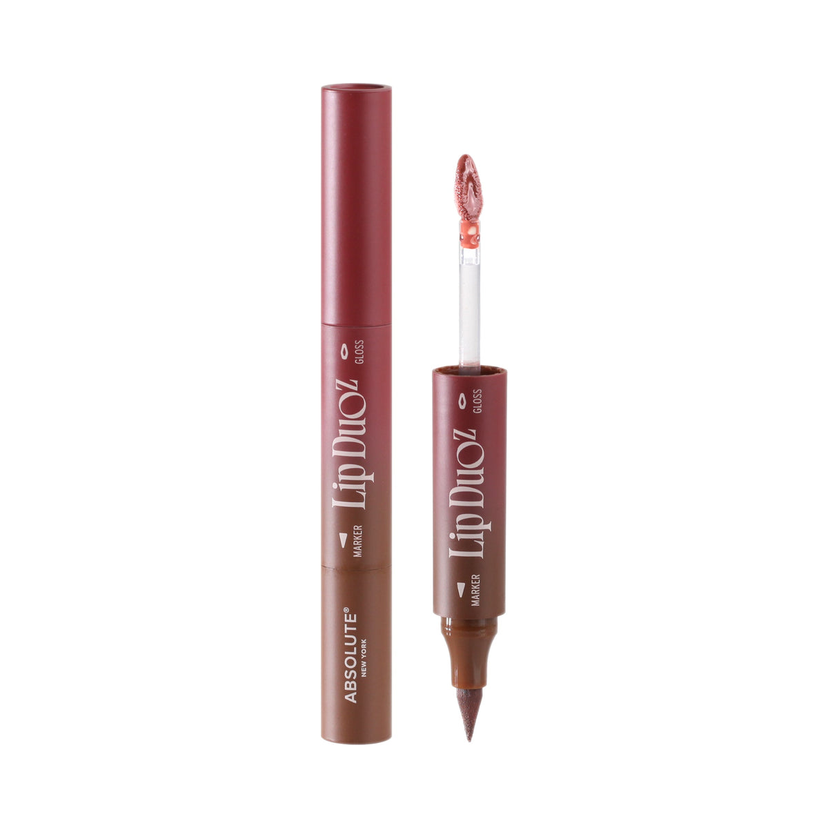 Duo lèvres Absolute New York Lip DuoZ Espresso Lip-Tini, feutre et gloss