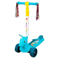 Patinete Infantil de 3 Ruedas Unicornio Azul - +3A