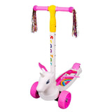 Trottinette Enfant à 3 Roues Licorne Blanc - 3A+