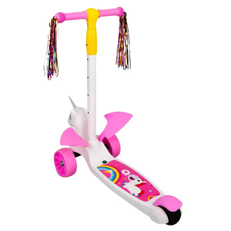 Trottinette Enfant à 3 Roues Licorne Blanc - 3A+