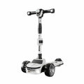 Trottinette Enfant 3 Roues Thème Voiture de Sport Blanc - 3A+