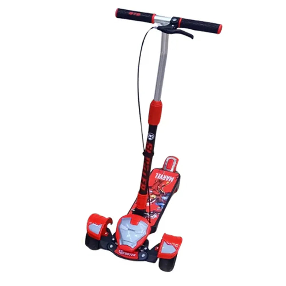 Kids' 3-Wheel Marvel Scooter Red - 3Y+