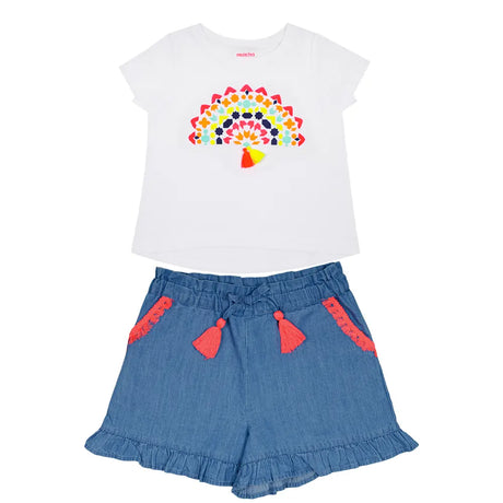 Maïcha Ensemble Olé T-shirt et Short - 2 pièces