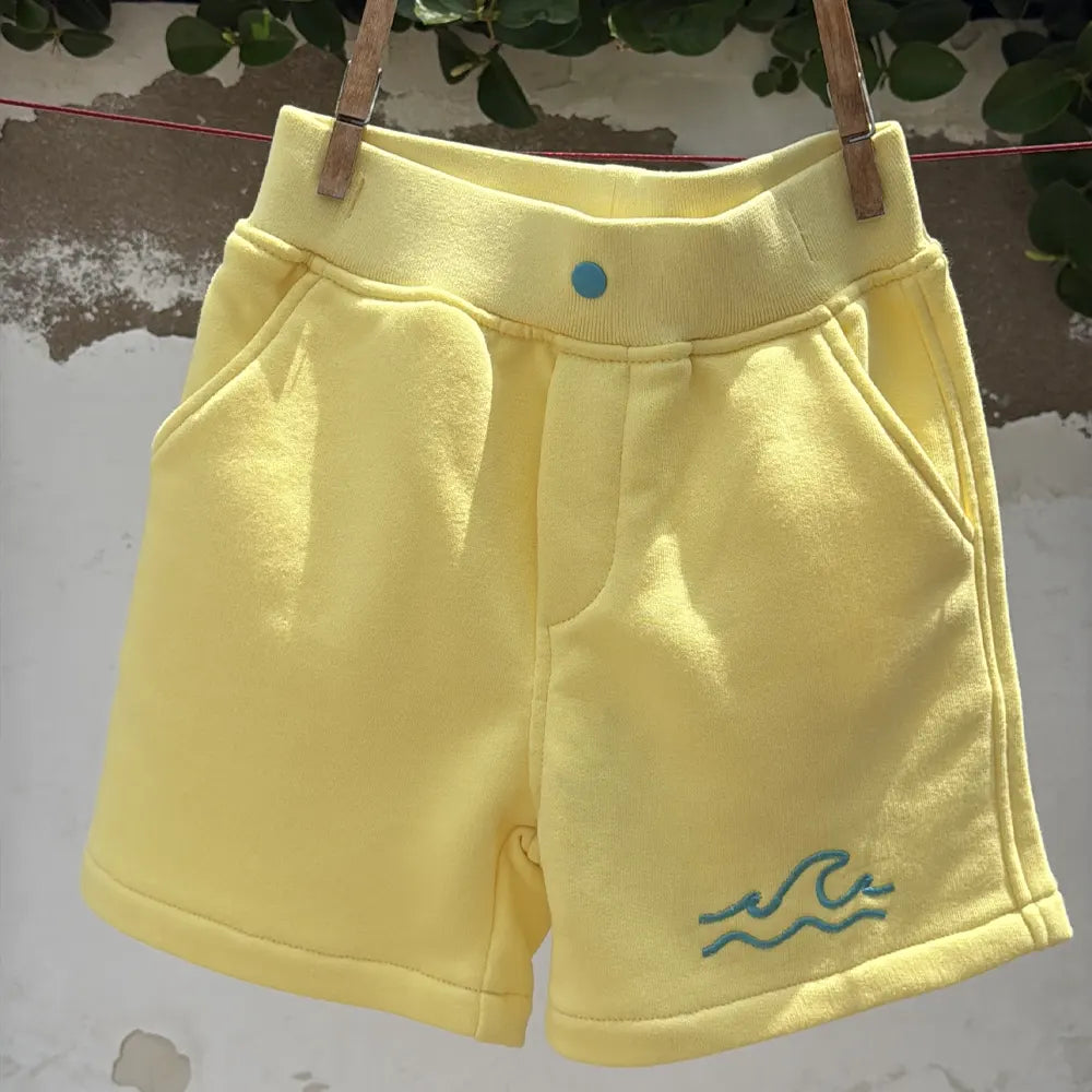 Maïcha Short Zefiro Unisexe - Jaune Paste