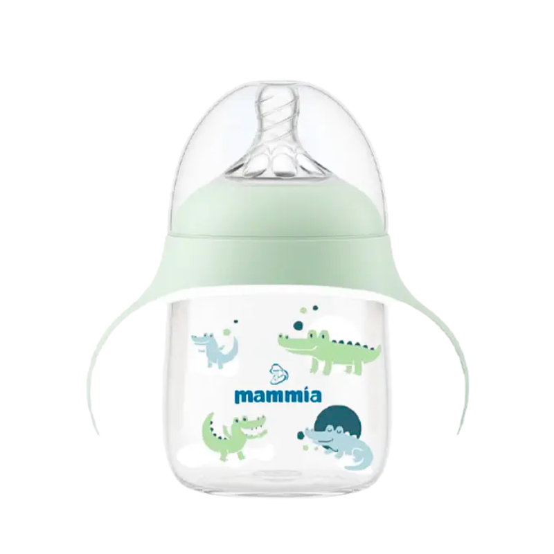 Mammia 2-in-1 Transition Bottle with Ergonomic Handles 300ml