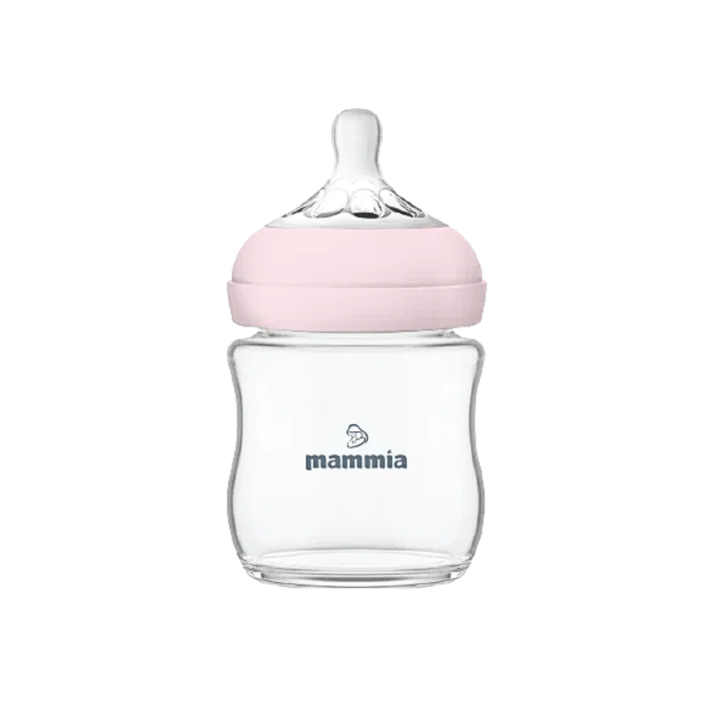 Mammia Natural Feeling Baby Bottle 120ml Pink