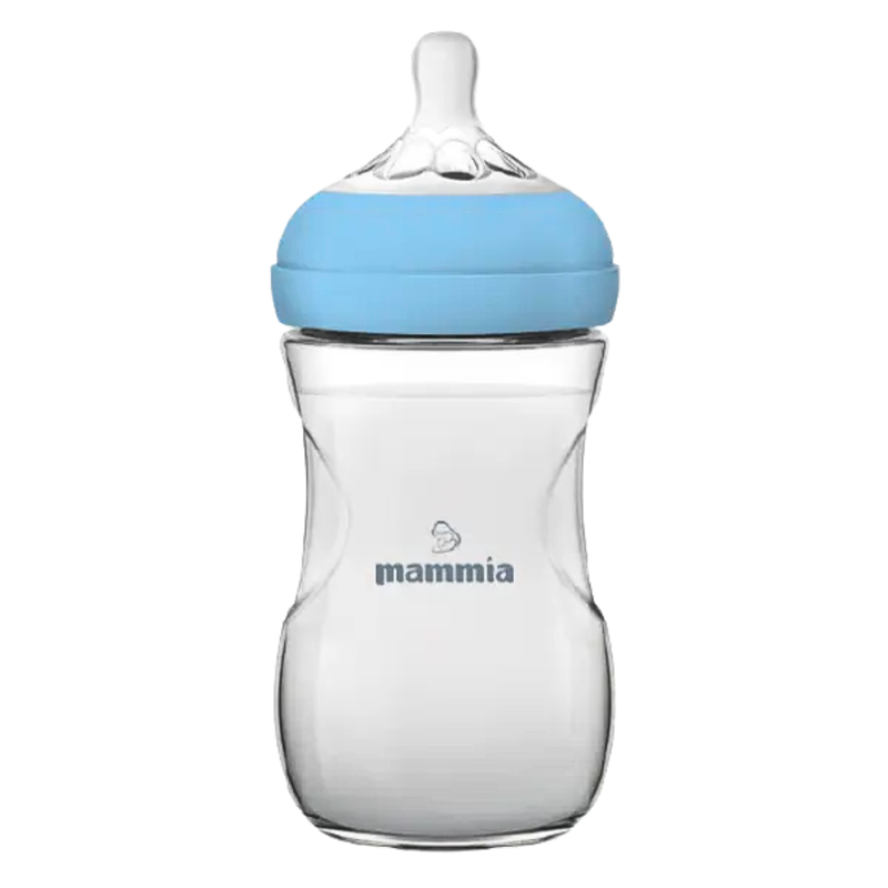 Mammia Natural Feeling Baby Bottle 330 ml Blue