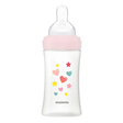 Biberon physiologique Mammia 240 ml avec tétine plate