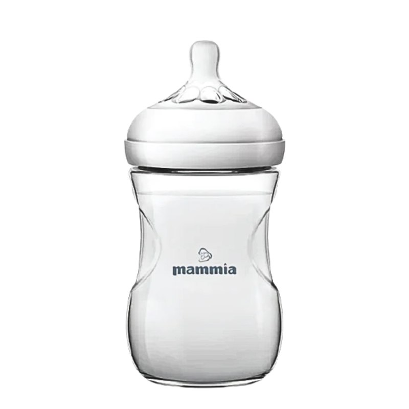 Mammia Biberón Natural Feeling 240ml Blanco