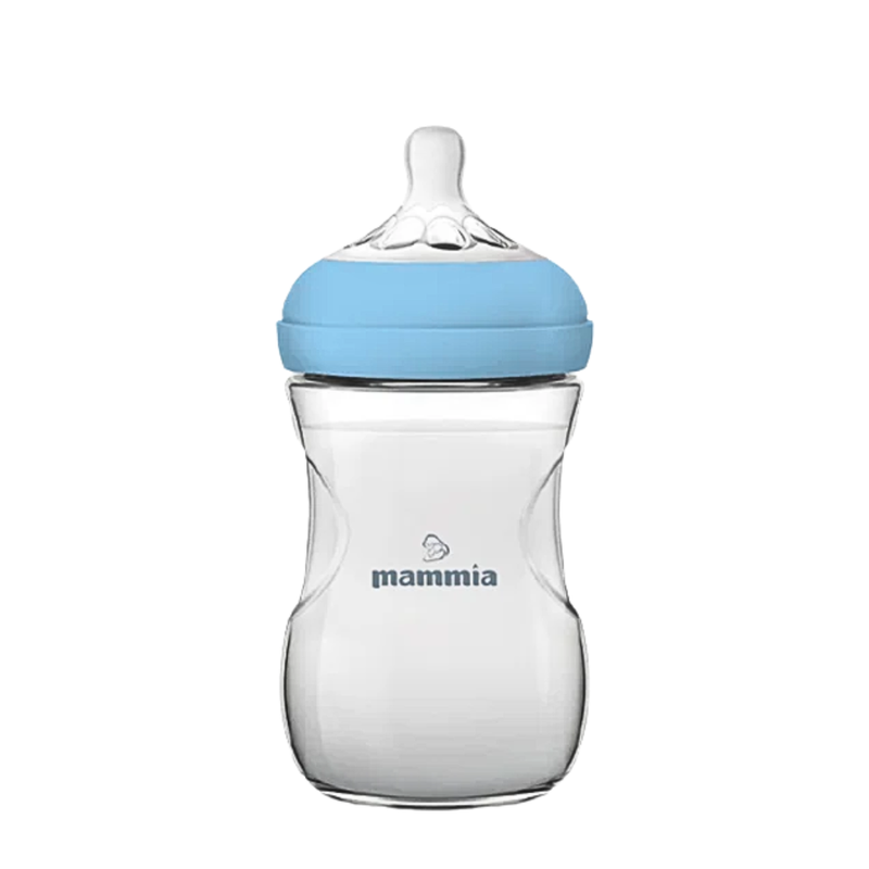 Mammia Natural Feeling Baby Bottle 240ml Blue