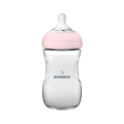 Biberon Mammia Natural Feeling 330 ml coloris rose