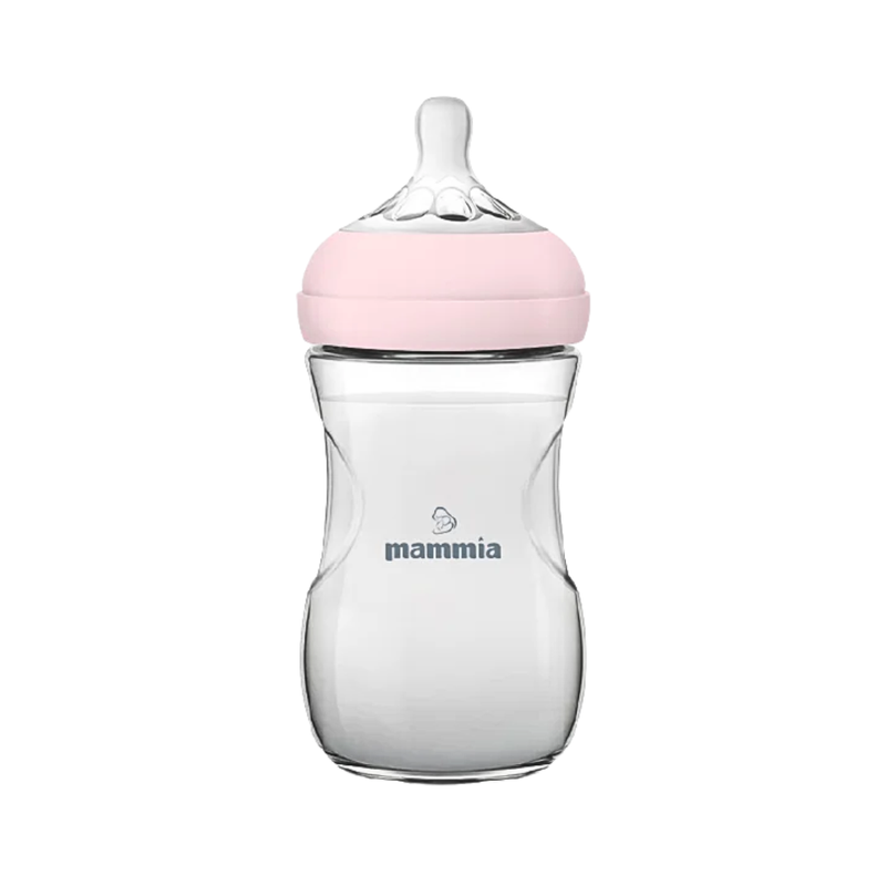 Mammia Natural Feeling Baby Bottle 330ml Pink