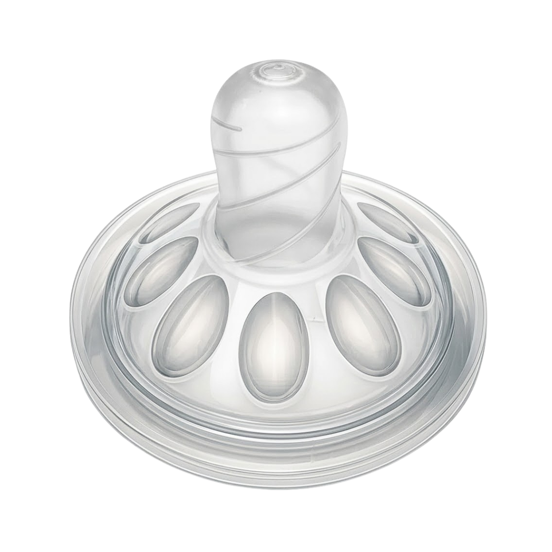 Paire de tétines en silicone Natural Feeling 1 mois+ de Mammia