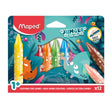 Maped 12 Crayons Cire Jumbo Jungle