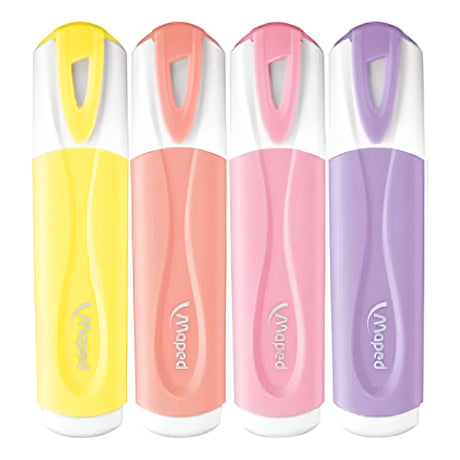 Maped Blister of 4 Classic Pastel Highlighters