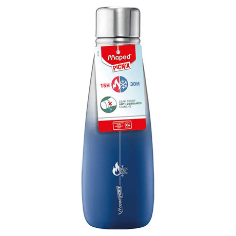 Maped Bouteille Isotherme Acier Inoxydable Bleu - 500 ml
