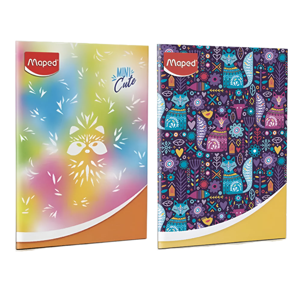 Maped Cuaderno Grapado A5 Séyes 72g - 96 Páginas