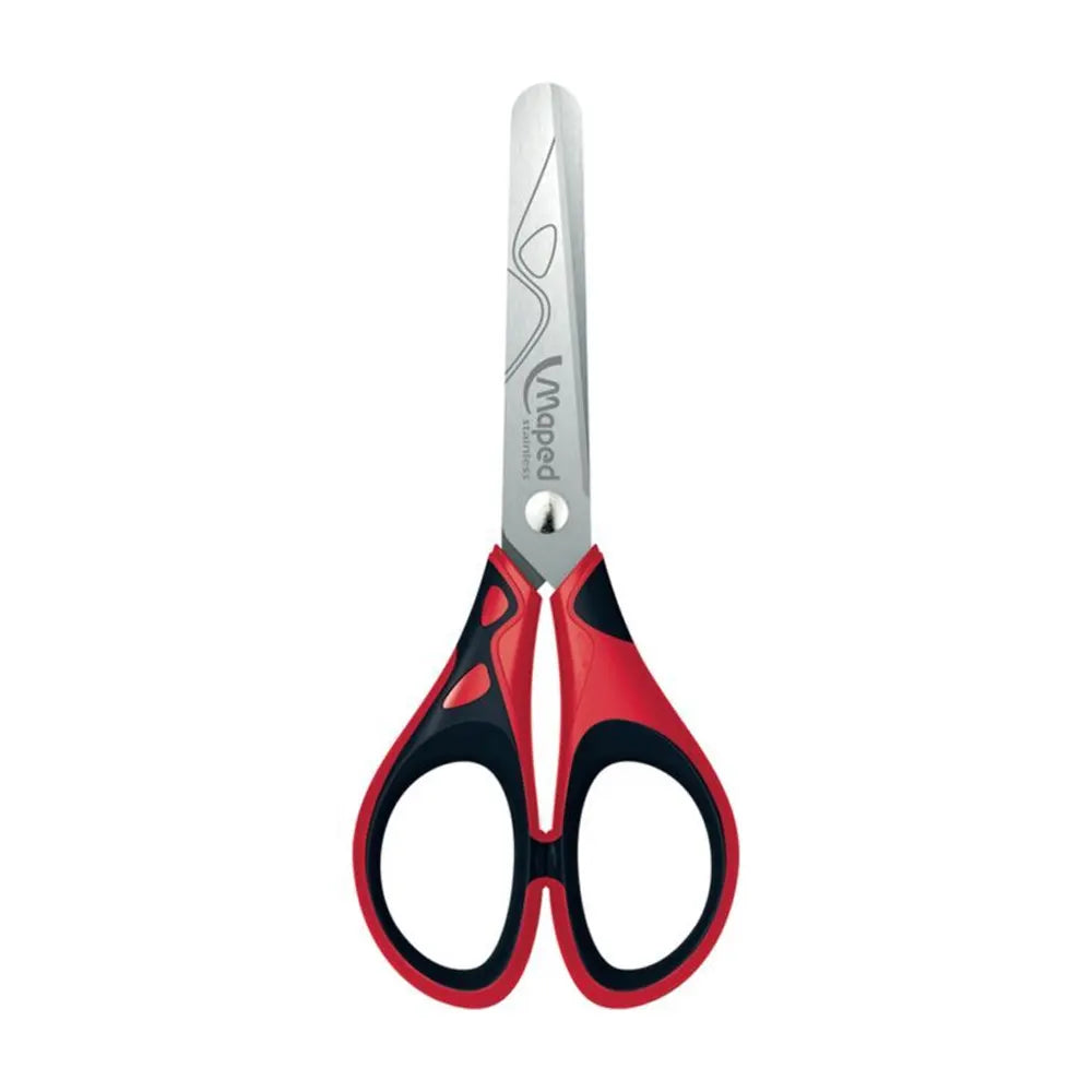 Maped Tijeras Essentials soft 13 cm - Rojo