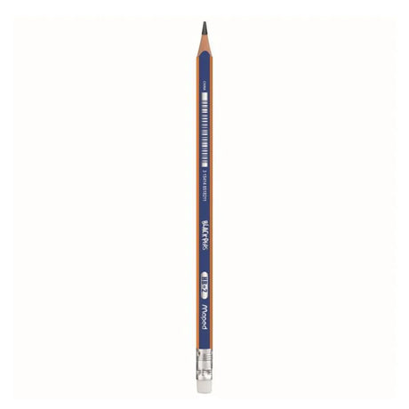 Maped Crayons Graphite Résine avec Embout Gomme – Boîte de 12