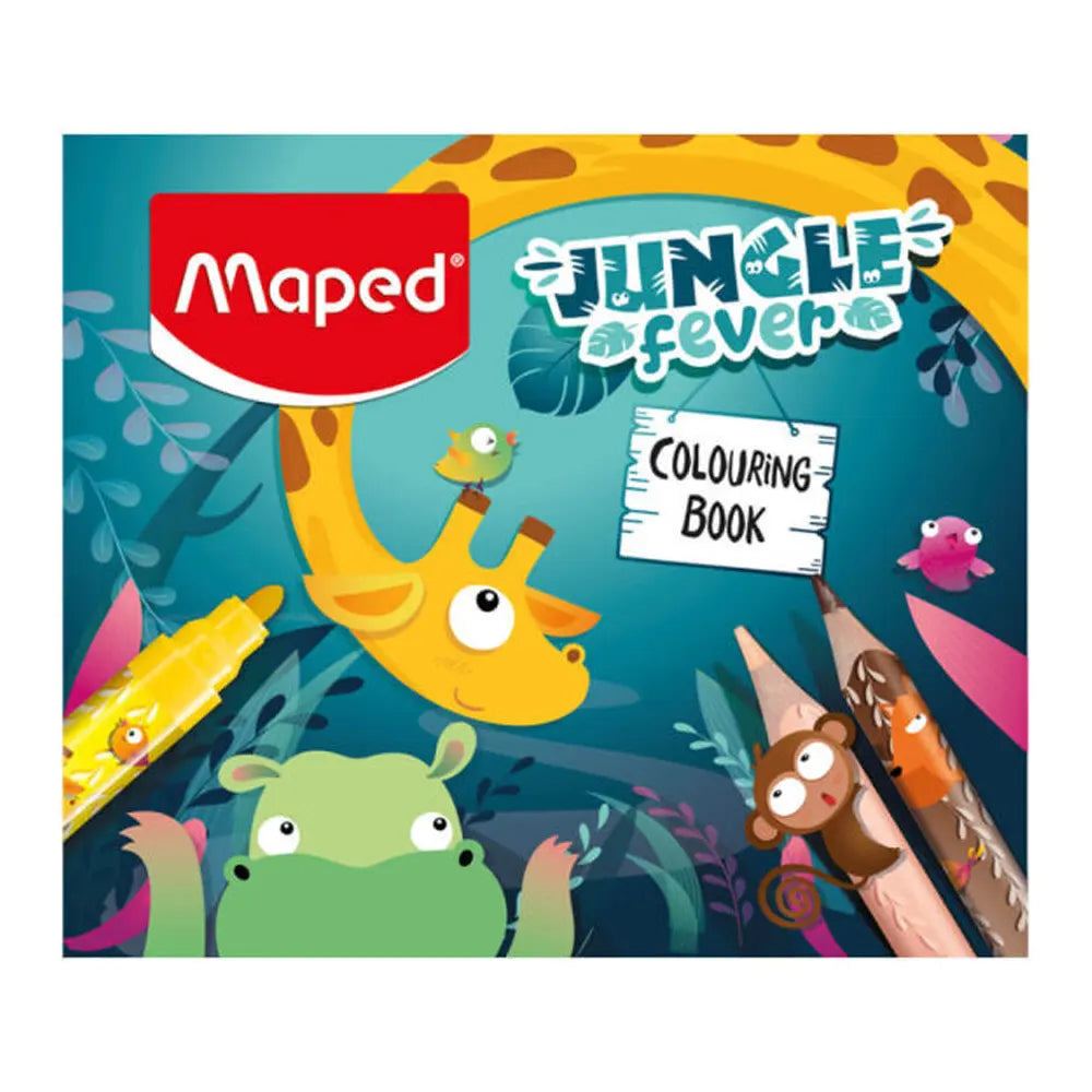 Maped Livre de Coloriage Jungle Fever