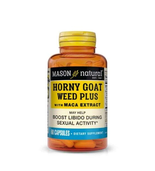 Mason Natural Horny Goat Weed plus 60 capsules