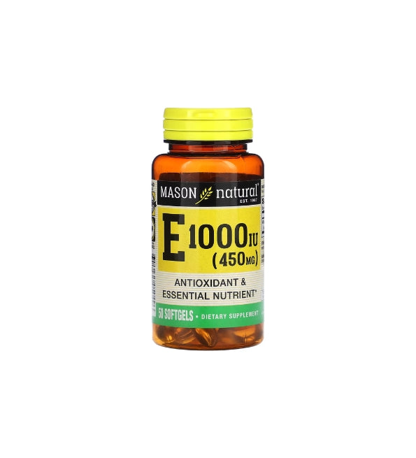 Mason natural E 1000 UI 50 Cápsulas Blandas