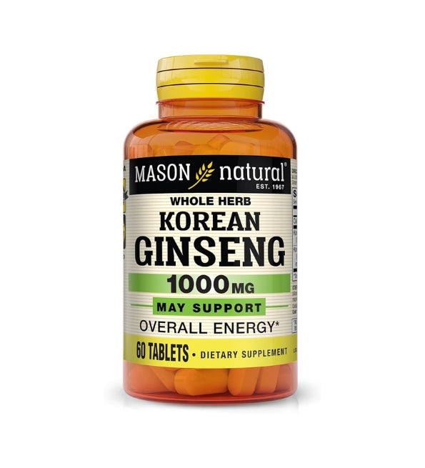 Mason natural Korean Ginseng 60 tablets
