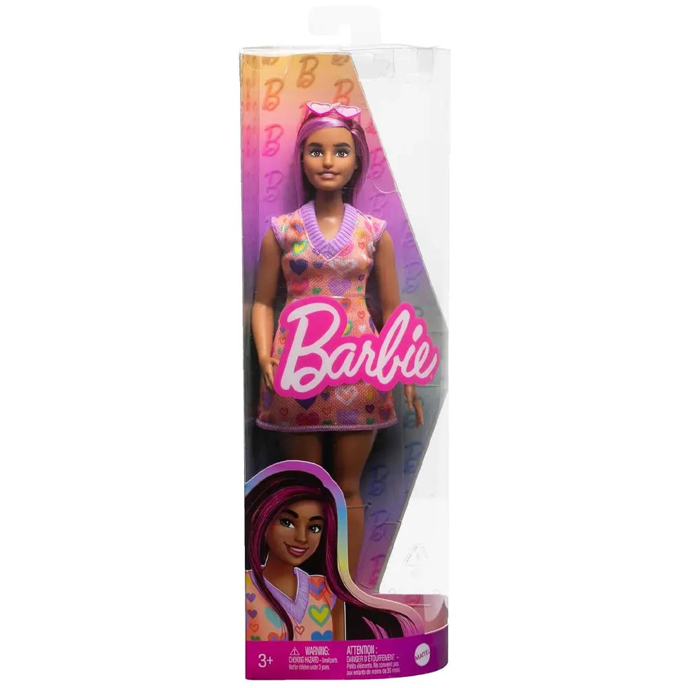 Mattel Barbie Fashionistas with Pink Streaks – Age 3+