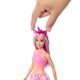 Mattel Barbie Poupée Licorne avec Cheveux Roses – 3A+