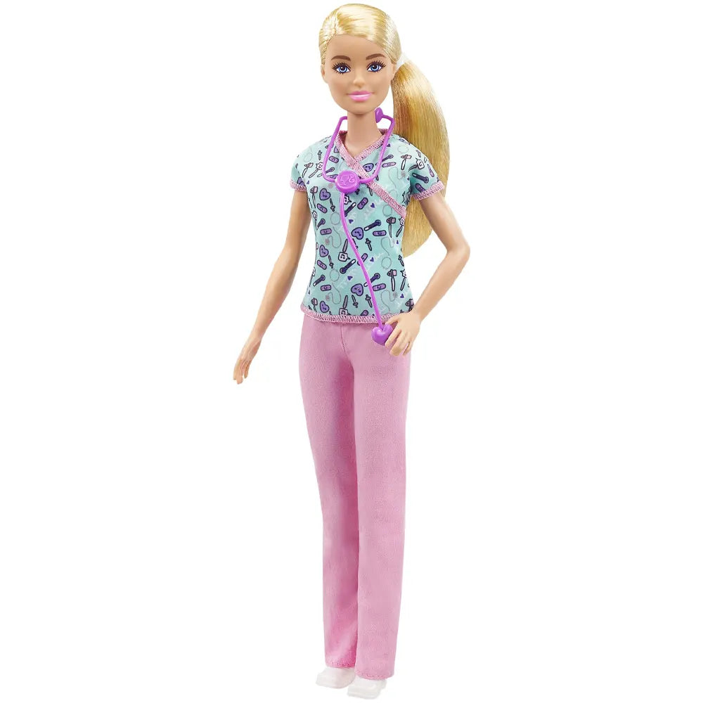 Mattel Barbie Poupée Métier Infirmière 32 cm – 3A+