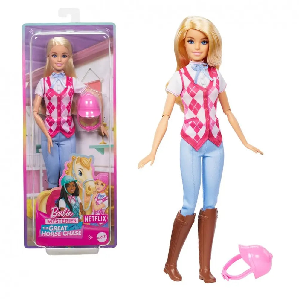 Mattel Barbie Poupée d’Équitation – 3A+
