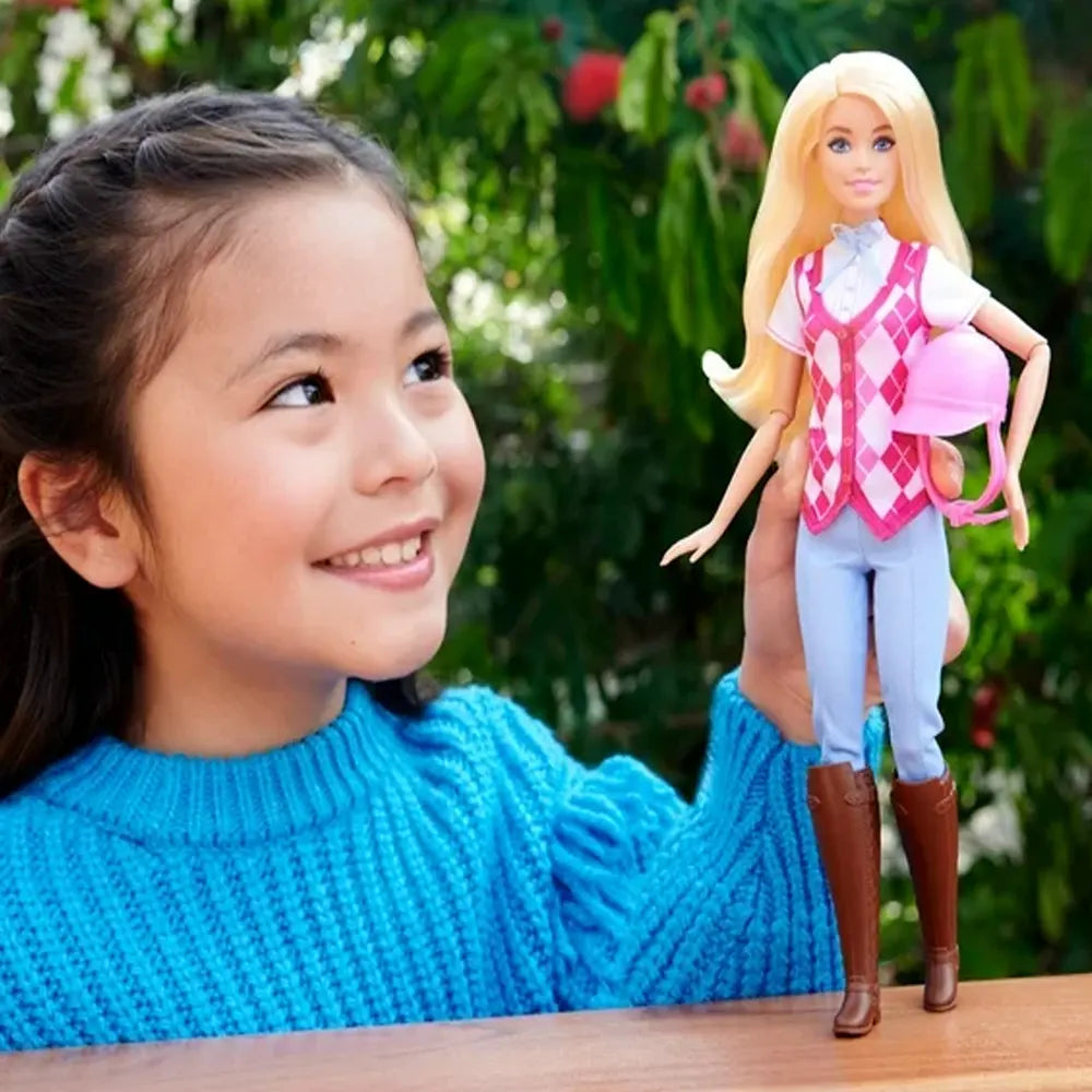 Mattel Barbie Poupée d’Équitation – 3A+