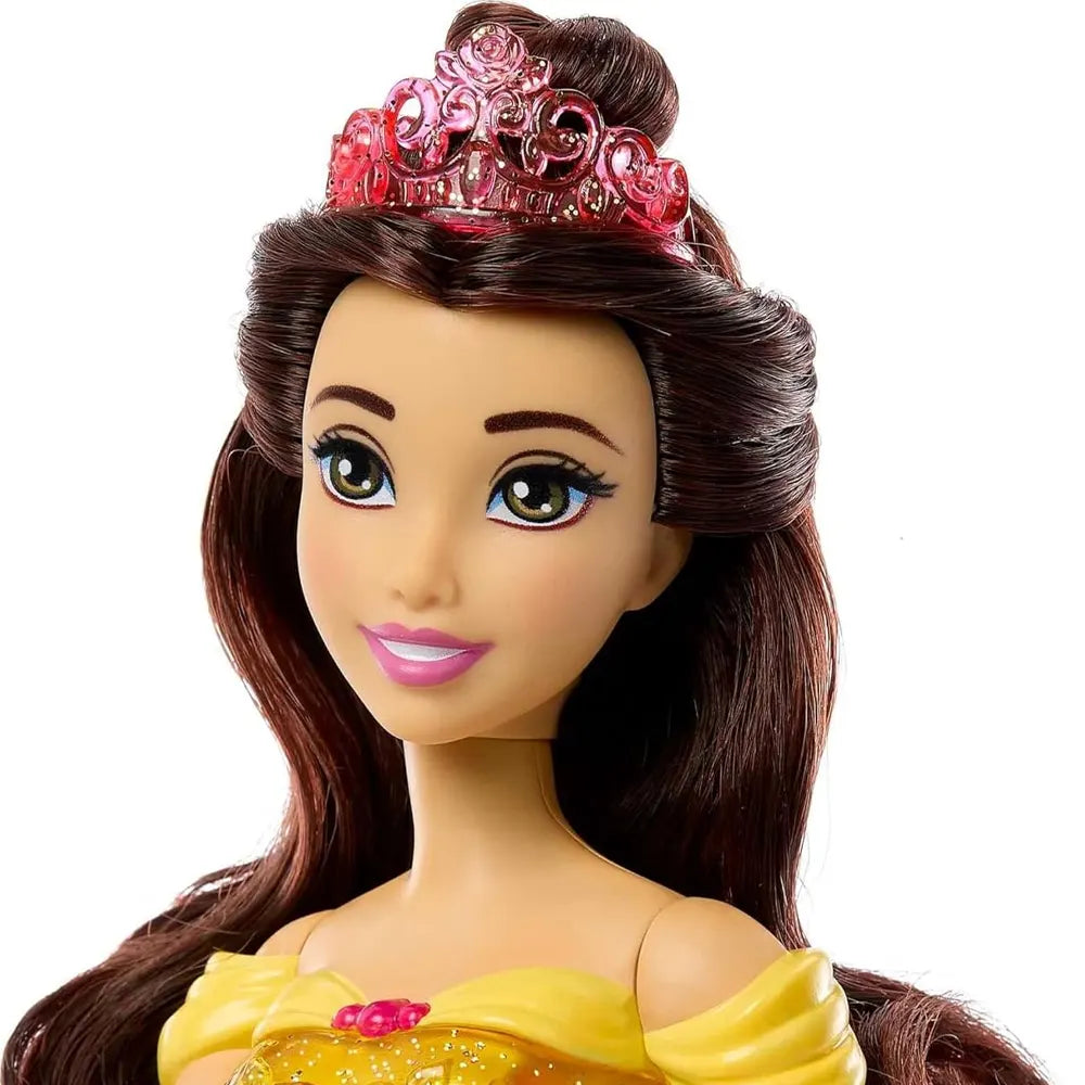 Mattel Princesse Belle avec Robe Pailletée 29 cm – 3A+
