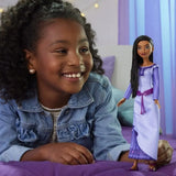 Mattel Princesa Asha con Vestido de Lentejuelas 29 cm – 3 años+