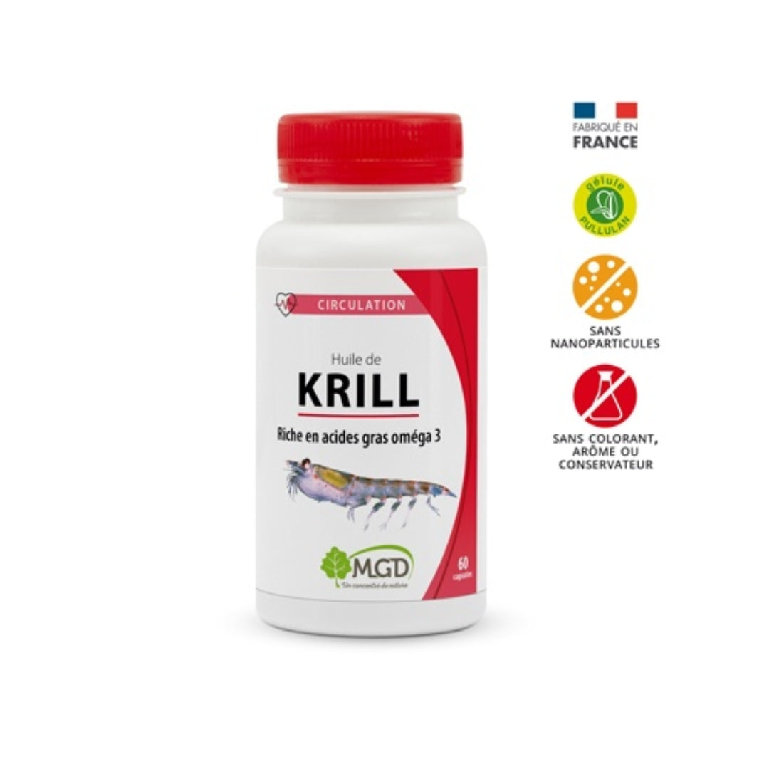 MGD Nature Huile de Krill – 60 capsules – photo du produit