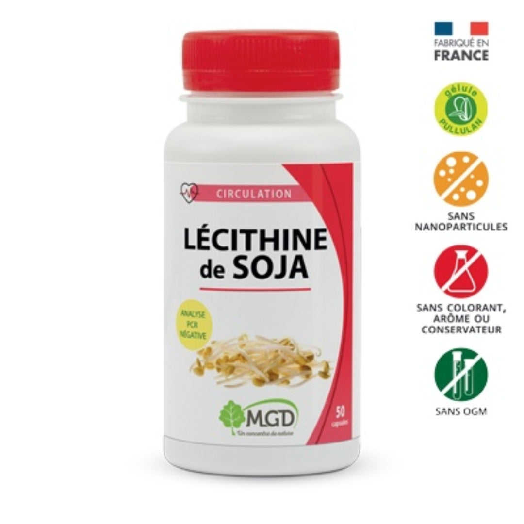 MGD Lecitina de Soja 100 Cápsulas
