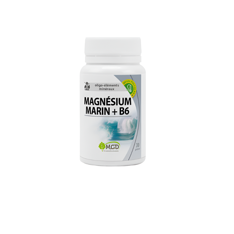 Mgd Magnesio Marino +B6 30 Cápsulas