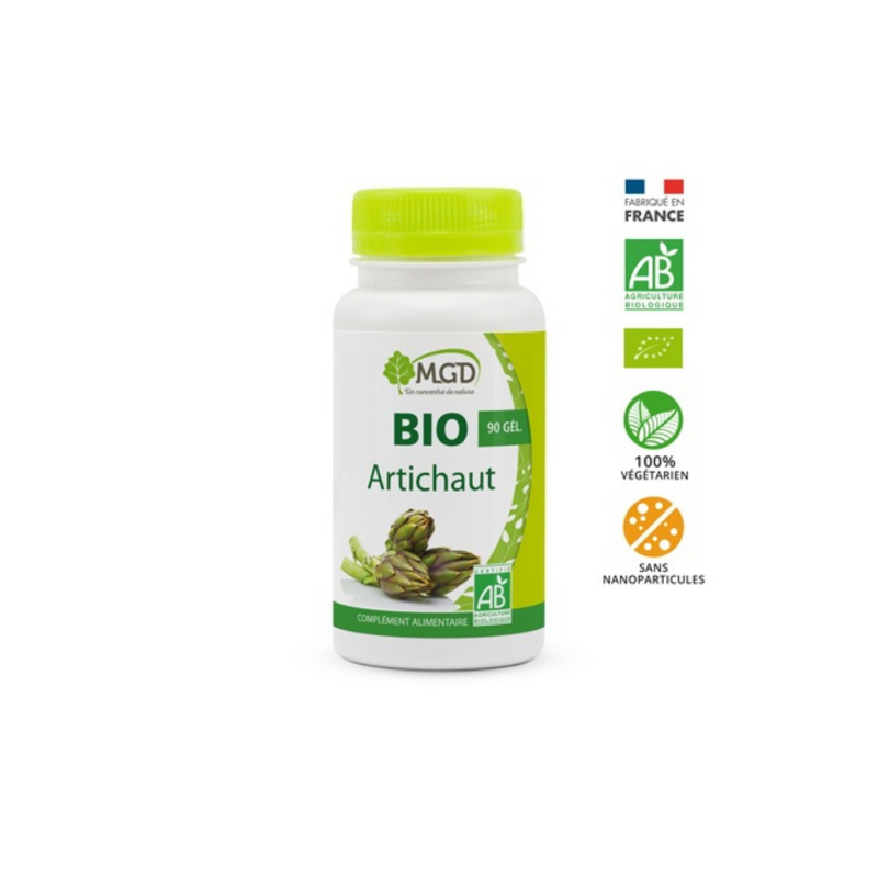 Mgd Nature Artichaut Bio - 90 Gélules