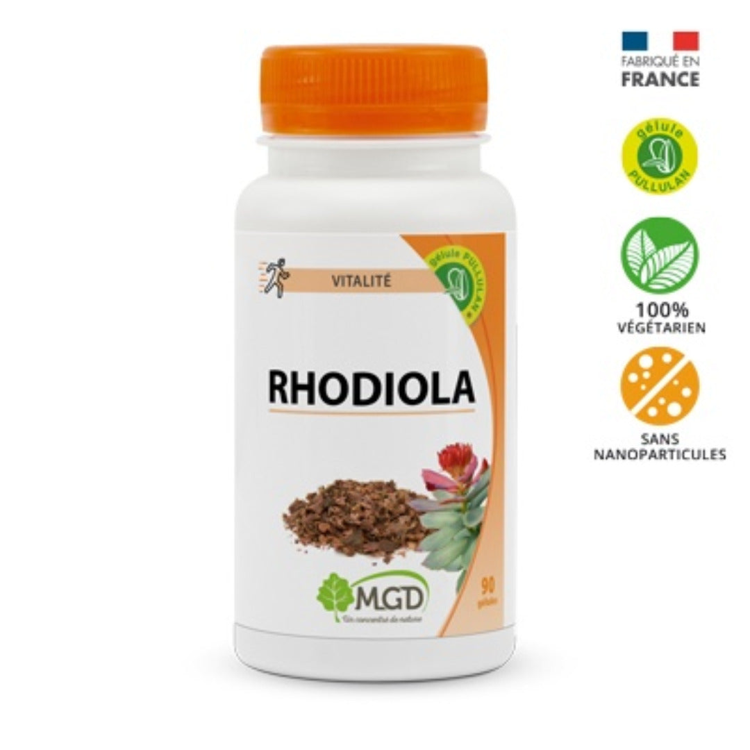 Mgd Nature Rhodiola – flacon de 90 gélules