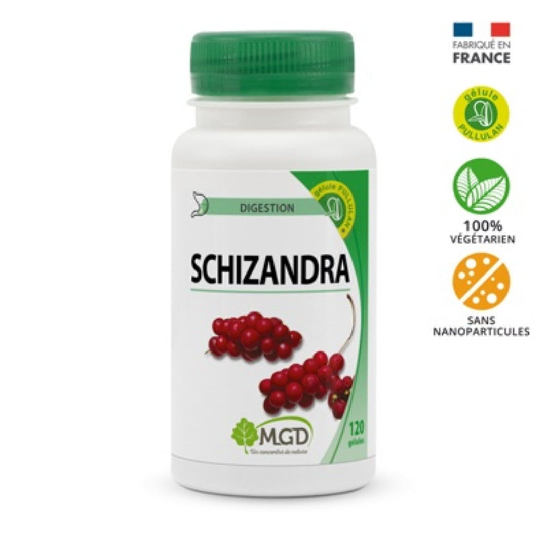 MGD Nature Schizandra 120 gélules – flacon