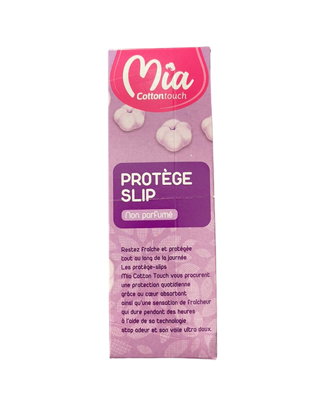 Mia Cotton Touch Protège Slip Normal Non Parfumé - 20 unités