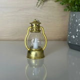 Mini Decorative Lantern with LED Flameless Candle - 9cm