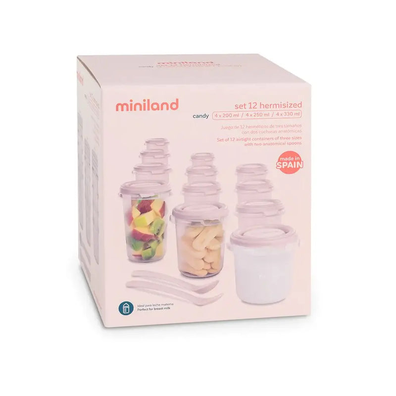 Miniland Set of 12 Candy Storage Jars