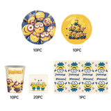 51 Piece Birthday Pack – Minions Yellow