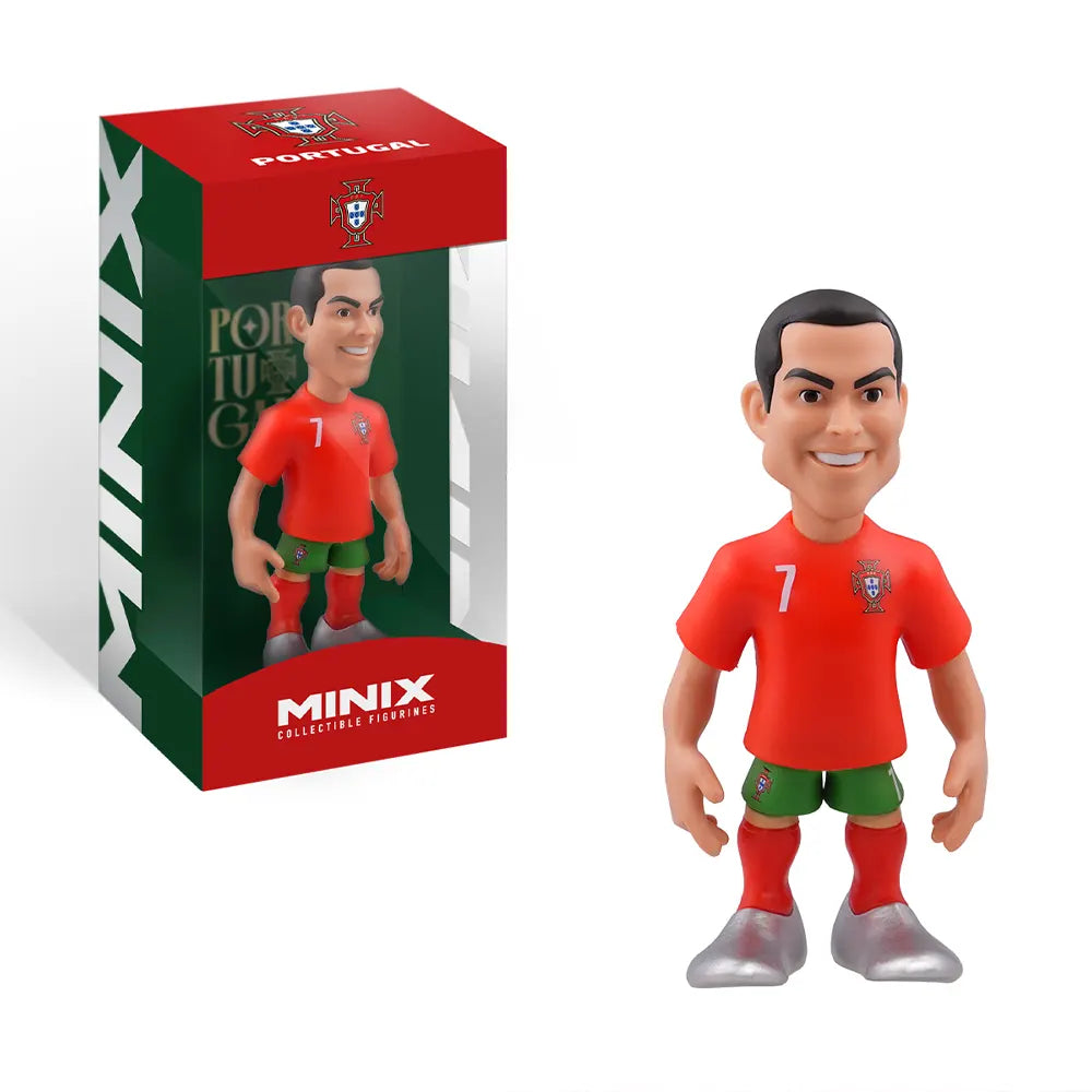 Minix Figurine de Joueur de Foot 12cm – Cristiano Ronaldo